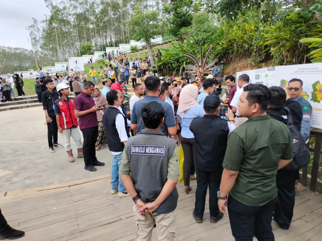 Salah satu dokumentasi saat Bawaslu Kaltim melakukan pengawasan di lapangan. (Foto: istimewa)