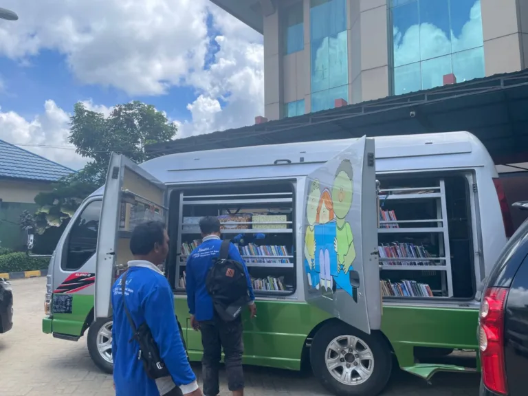 Foto : Beroperasinya kembali Layanan Perpustakaan Keliling