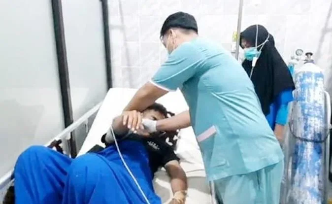 (Ilustrasi pasien keracunan).