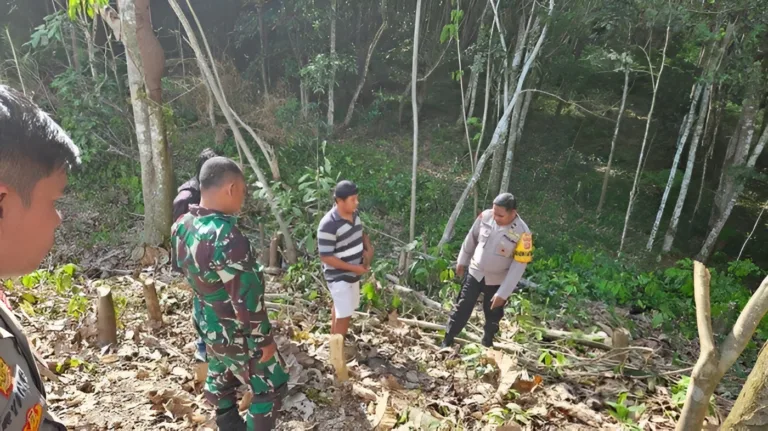Penemuan granat oleh tim Babinsa dan TNI di wilayah Palaran. (Istimewa)