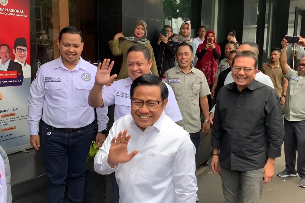 Foto: Ketua Umum Partai Kebangkitan Bangsa (PKB), Muhaimin Iskandar, 'PKB tetap di jalur perubahan'.
