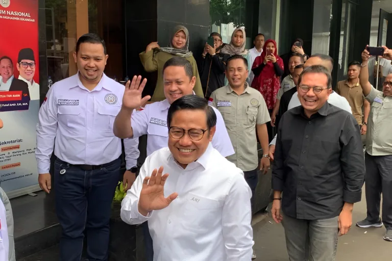 Foto: Ketua Umum Partai Kebangkitan Bangsa (PKB), Muhaimin Iskandar, 'PKB tetap di jalur perubahan'.