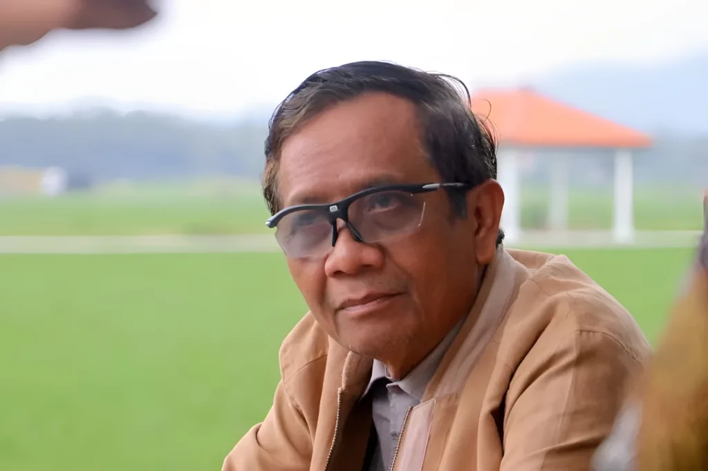 Foto: Calon Wakil Presiden (Cawapres) nomor urut 03, Mahfud MD