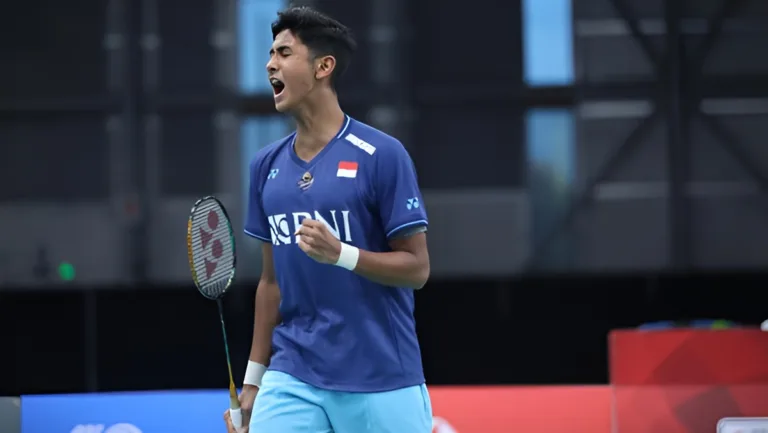 Foto: Pebulutangkis muda berbakat asal Indonesia, Alwi Farhan