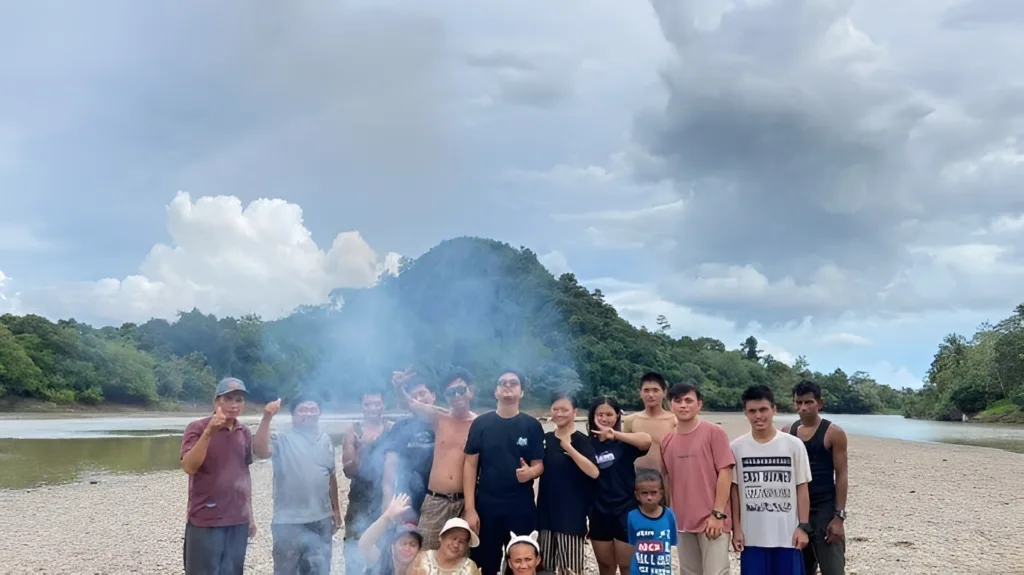 Foto: Ada beberapa potensi alam yang saat ini dalam proses pengembangan. Salah satunya wisata Pulau yang berada di tengah Sungai Belayan.