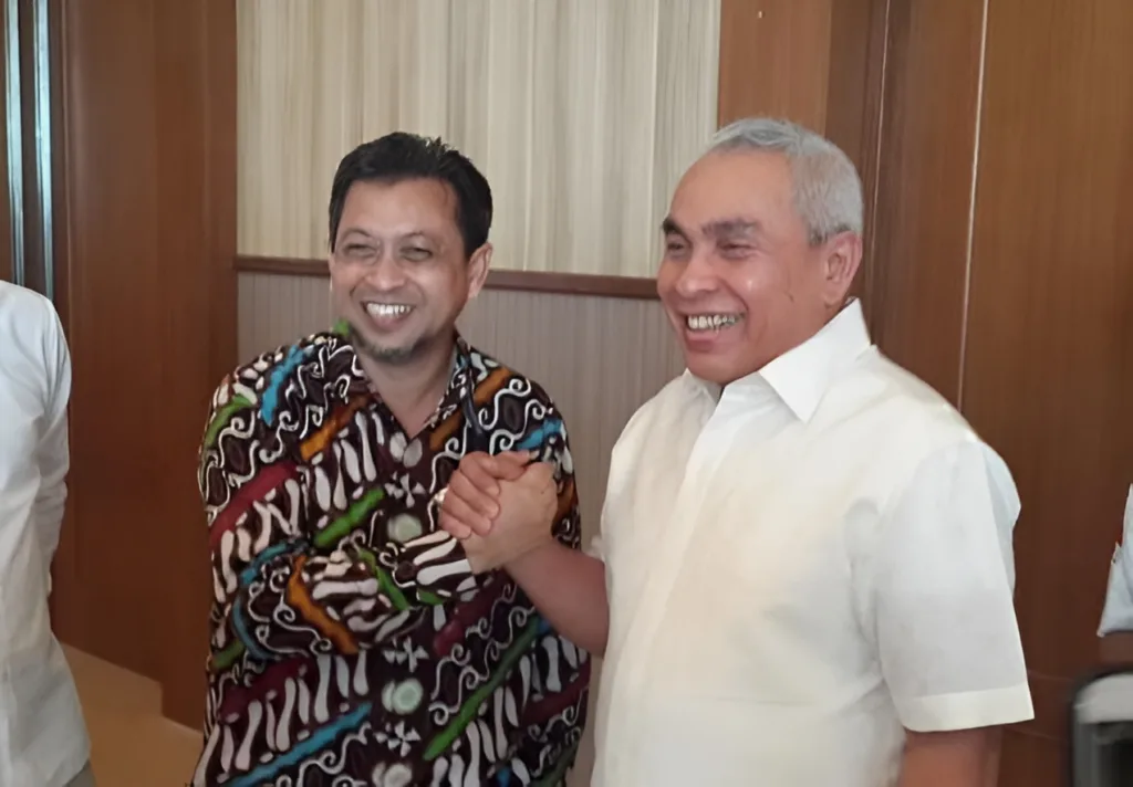 Foto: Pasangan calon independen Isran Noor dan Hadi Mulyadi.