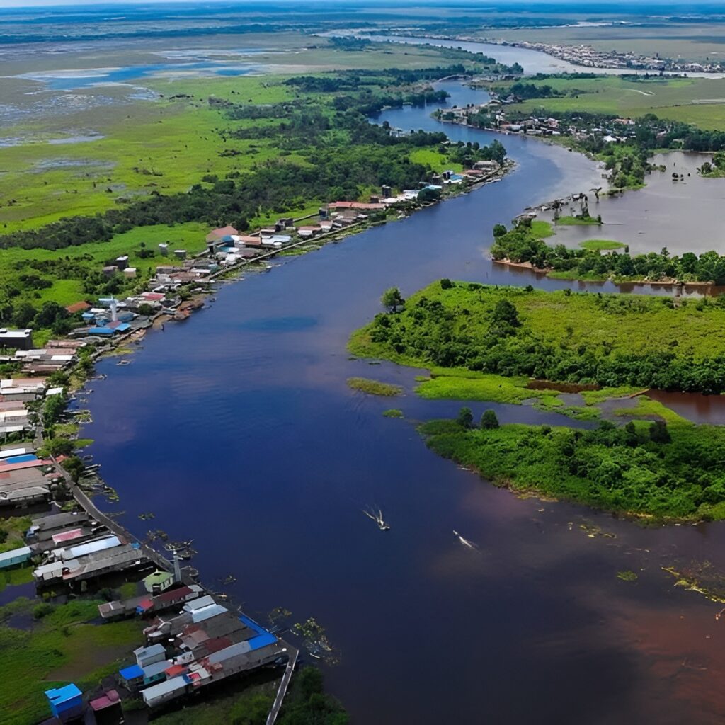 Foto : Panorama Desa Wisata Pela, Kecamatan Kota Bangun (Istimewa)
