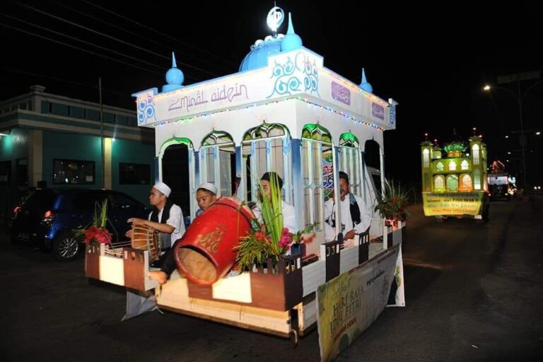 Foto: Ilustrasi lomba takbir keliling. (Istimewa)