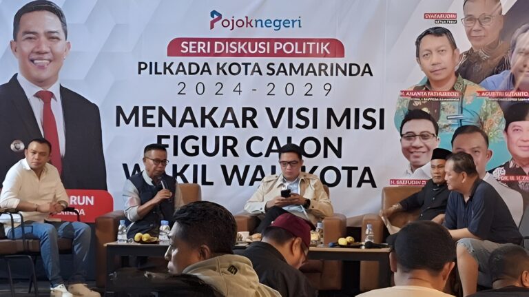 Foto: Suasana Seri Diskusi Politik, Bersama Wali Kota Samarinda Andi Harun.