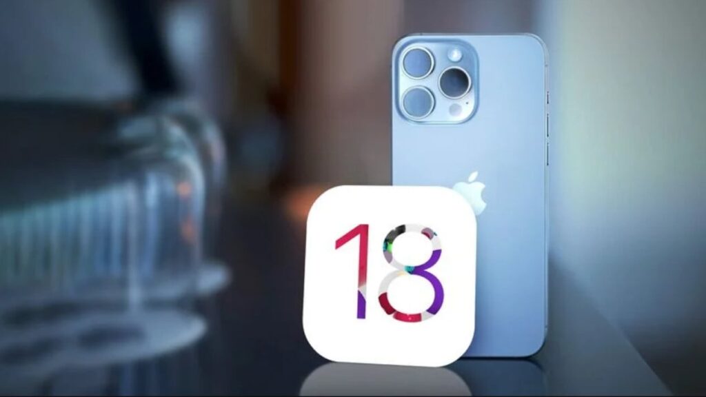 Ilustrasi Apple dengan Sistem Operasi Terbaru iOS 18