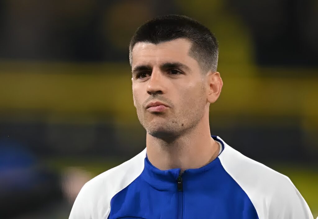 Foto: Alvaro Morata Pemain Timnas Spanyol
