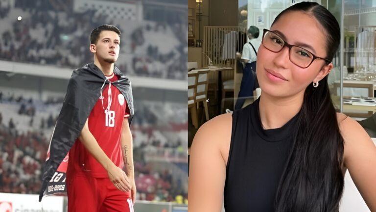 Justin Hubner (kiri) dan Sabreena Dressler (kanan)