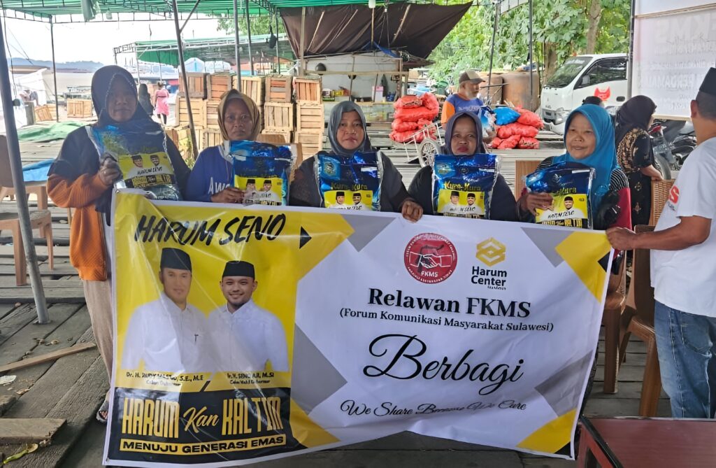 Foto: Aksi Sosial Relawan Pendukung Rudy Mas'ud, Bakal Calon Gubernur (Bacagub) Kalimantan Timur (Kaltim).