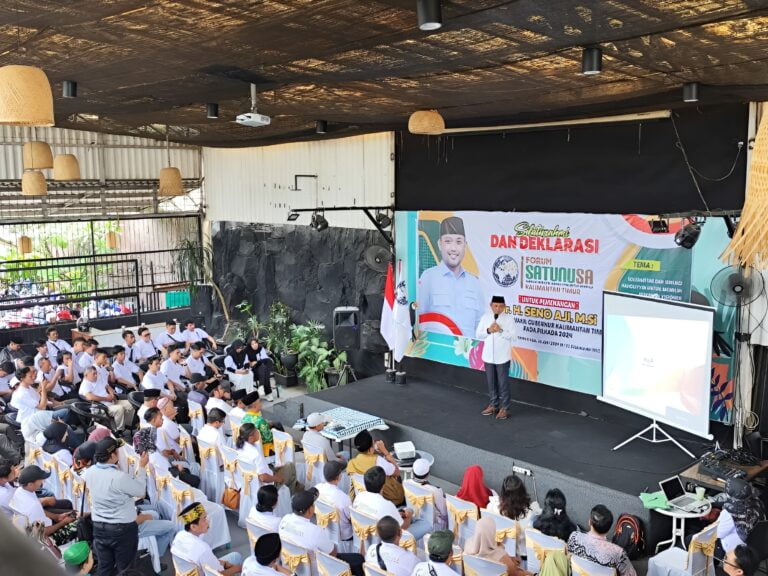 Foto: Forum SATUNUSA (Sahabat Bersatu, Nahdliyyin untuk Seno Aji) Kalimantan Timur (Kaltim).