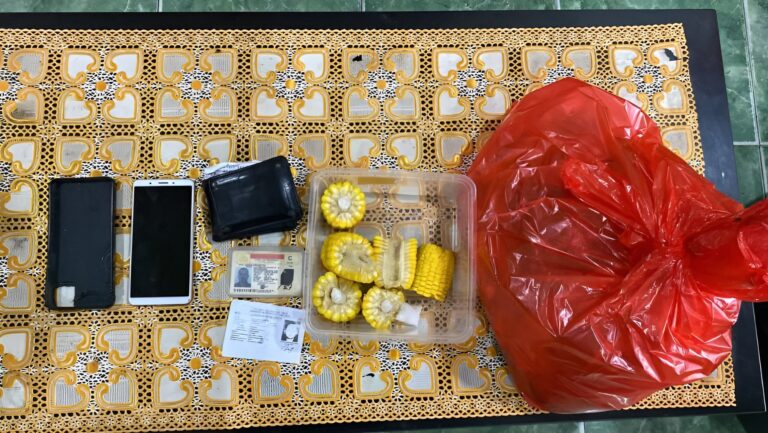 Foto: Penyelundupan Narkoba jenis Sabu di Jagung Sayur Bening pada Senin (22/7/2024).