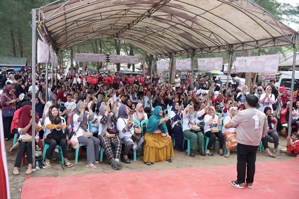 Foto: Keseruan Kampanye Edi-rendi Saat Kunjungannya ke Muara Jawa Pesisir, Muara Kembang, dan Senipah.